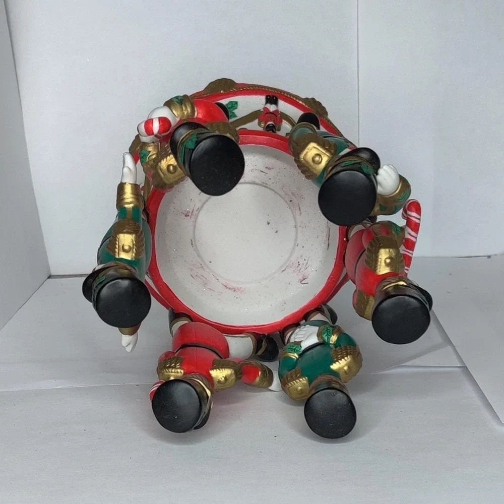 Vintage PartyLite Soldier Drummer Boy‎ Nutcracker Christmas Pillar Candle Holder